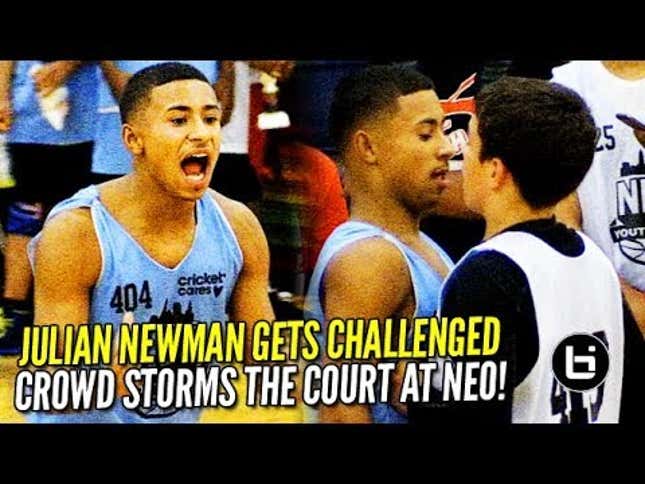 The Logical Endpoint Of Bite-Sized Basketball Hype Videos Is Julian Newman