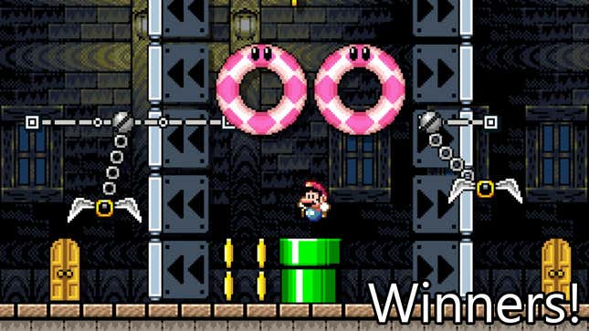 Image for article titled Mario Maker Contest: Going Down, Winners!