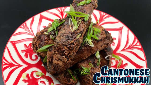 Image for article titled Braised and Fried Spare Ribs honor the magical link between Jews and Chinese food