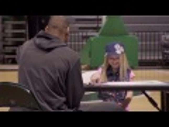 Your Morning Cry: Meet March Madness Star 8-Year-Old Lacey Holsworth