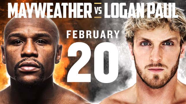 Image for article titled And For His Next Trick, Floyd Mayweather Is Going to Beat Logan Paul&#39;s Ass