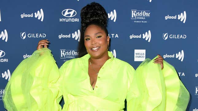  Lizzo attends the 30th Annual GLAAD Media Awards at The Beverly Hilton Hotel on March 28, 2019 in Beverly Hills, California.
