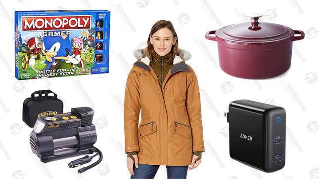 Image for article titled Monday&#39;s Best Deals: Presidents Day Sales, Cooks Signature Dutch Oven, Sonic the Hedgehog Monopoly, and More