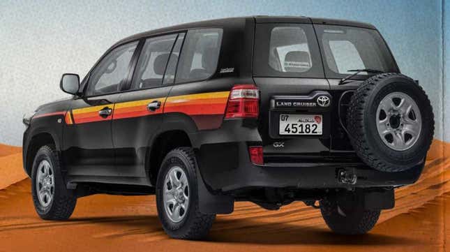 Image for article titled The Arabian Toyota Land Cruiser &#39;Heritage Edition&#39; Is Way Cooler Than America&#39;s