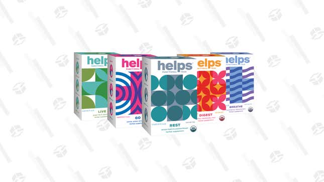 HELPS Organic Functional Herbal Teas (80-Pack) | $8 | Meh