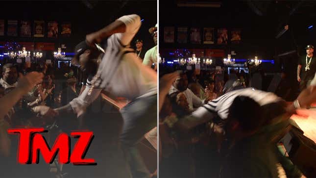 Watch: 50 Cent Punches Female Fan During Baltimore Concert; She Then Twerks Onstage