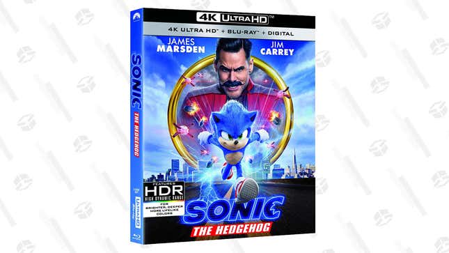 Sonic the Hedgehog (4K) | $28 | Amazon | 3 Free Comic Books with Purchase