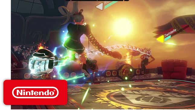 <i>Arms</i> Player Tears Through E3 Tournament, Only To Get Wrecked By Game Producer