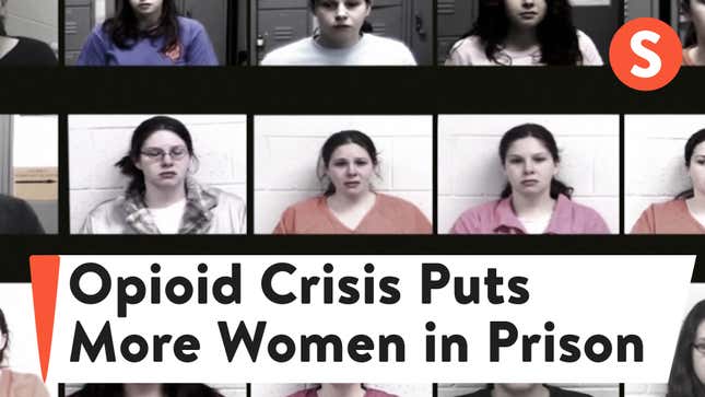 The Opioid Crisis is Putting More Women in Prison
