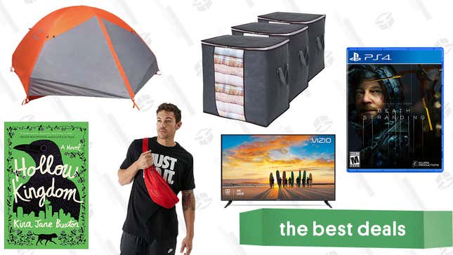 Image for article titled Sunday&#39;s Best Deals: Death Stranding, Kindle eBooks, 55&quot; TV, Storage Bags, and More