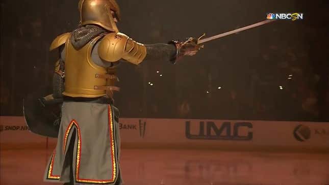 This Is What Playoff Hockey In Vegas Looks Like