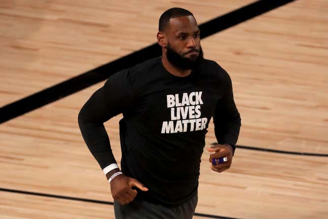 Image for article titled LeBron James, Milwaukee Bucks Speak Out After District Attorney Declines to File Charges In Jacob Blake Shooting