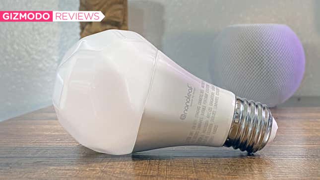 Image for article titled Nanoleaf&#39;s New Smart Bulb Is the One to Beat for HomePod Mini Owners