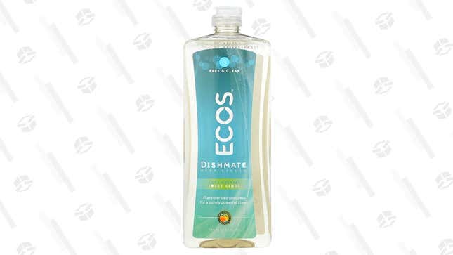 ECOS Dishmate is the thickest soap on this list, while remaining fragrance and dye-free.