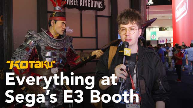 <i>Sonic</i>, <i>Persona</i> and Everything Else At Sega's E3 Booth