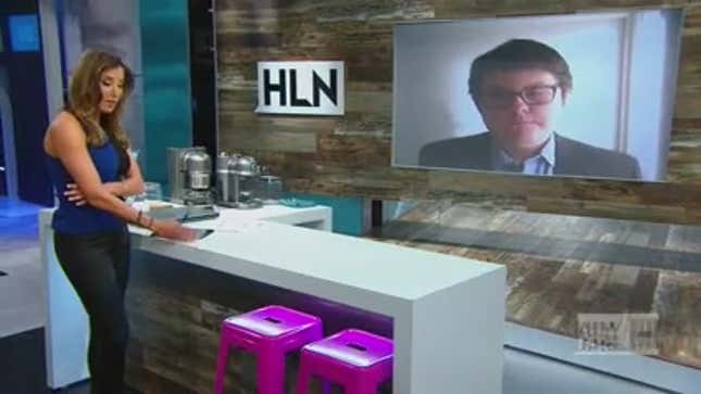 Olympic-Level Troll Hijacks HLN Segment on Edward Snowden to Defend Edward Scissorhands