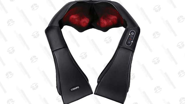 Naipo Shiatsu Back and Neck Massager | $35 | Amazon | Clip coupon and use code NAIPO314 at checkout