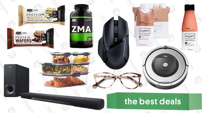 Image for article titled Monday&#39;s Best Deals: Razer Wireless Mouse, Bowflex Gold Box, Roomba, and More