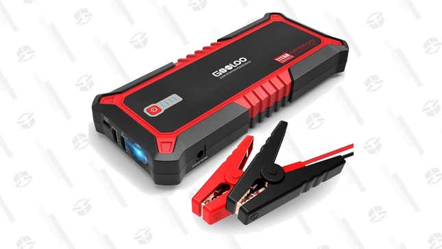   GOOLOO 2000A SuperSafe Jump Starter | $60 | Amazon | Use code 8493ZE8P + Clip coupon 