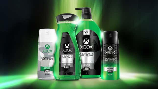 Image for article titled Xbox Apparently Thinks Gamers Want Neon Green Body Wash