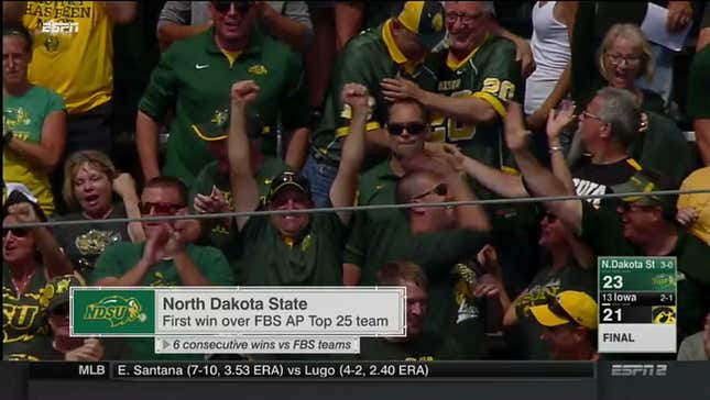 NDSU Continues Win Streak Over FBS Teams With Last-Second Field Goal To Beat Iowa