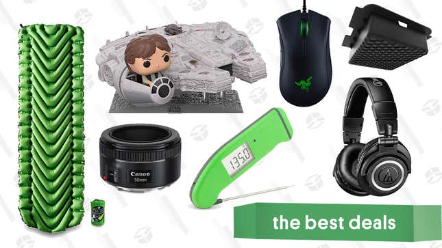 Image for article titled Wednesday&#39;s Best Deals: A Huge Star Wars Merch Sale, Gaming Gold Box, Dumb Shelf, and More