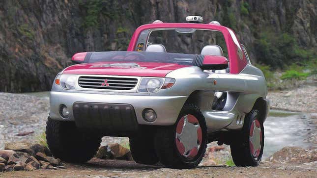 Image for article titled Amphibious Mitsubishis of the &#39;80s and &#39;90s Are Rad As Hell