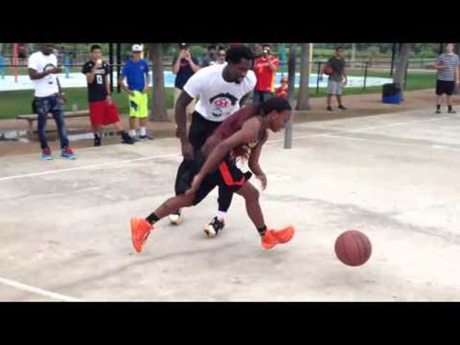 Patrick Beverley Mercilessly Owns Kid In One-On-One