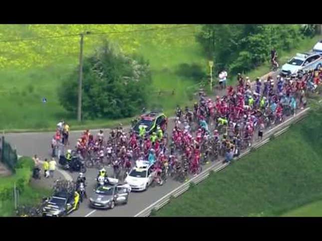 Pro Cyclist Reportedly In Coma After Getting Run Over By Motorcycle During Race Again