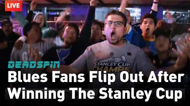 St. Louis Blues Fans Yelled, Did Cartwheels, And Lost A Wedding Ring After Their First Stanley Cup Victory