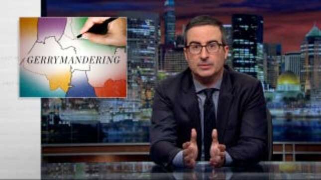 <i>Last Week Tonight </i>Examines the Hilariously Un-Democratic Gerrymandering Process