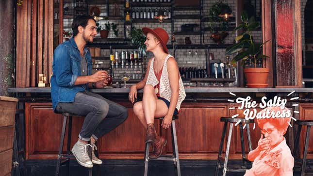 Image for article titled Ask The Salty Waitress: I don’t want to talk shop with customers outside of work