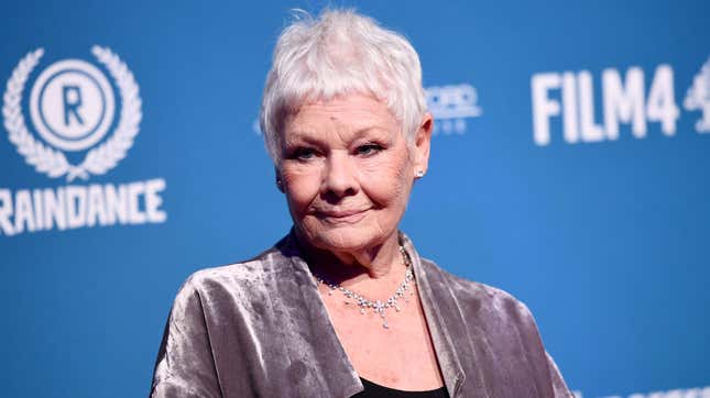 Image for article titled Judi Dench Calls Cats Costume 'Like Five Foxes Fucking On My Back'