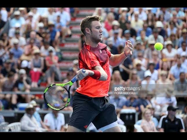 Jack Sock Goes Between The Legs Again