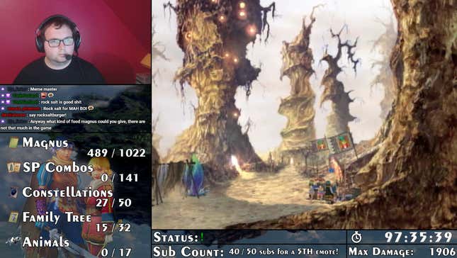 Image for article titled Baten Kaitos Speedrunner Loses 97 Hours Of Progress Due To A Single Item