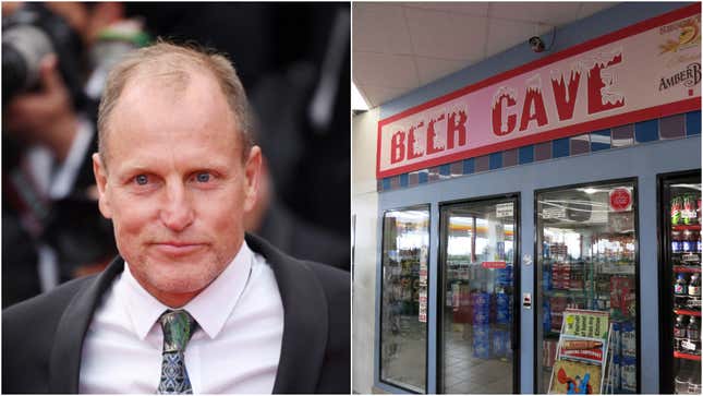Image for article titled Report: Woody Harrelson’s face shouldn’t be enough to catch a beer thief