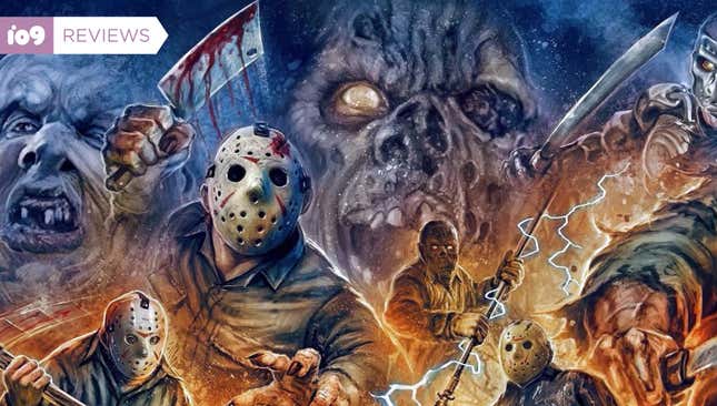 A crop of the art from a new Friday the 13th box set.