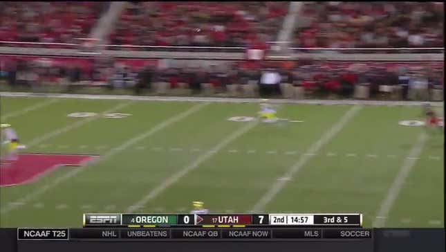 Receiver's Blunder Turns 78 Yard TD Catch Into 100 Yard Fumble Return