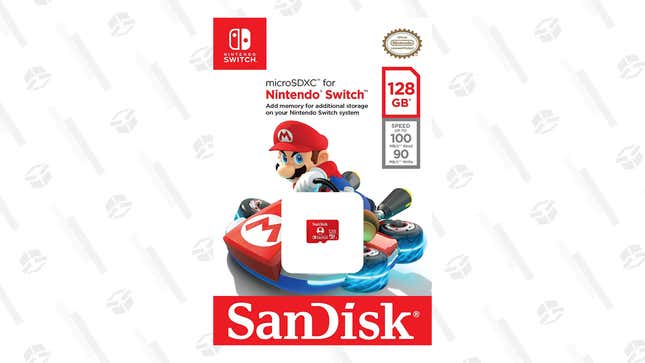 SanDisk 128GB MicroSDXC Card | $20 | Amazon