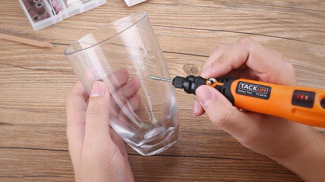 Tacklife 3.7V Cordless Rotary Tool | $15 | Amazon | Use the promo code WBFX6A95 at checkout