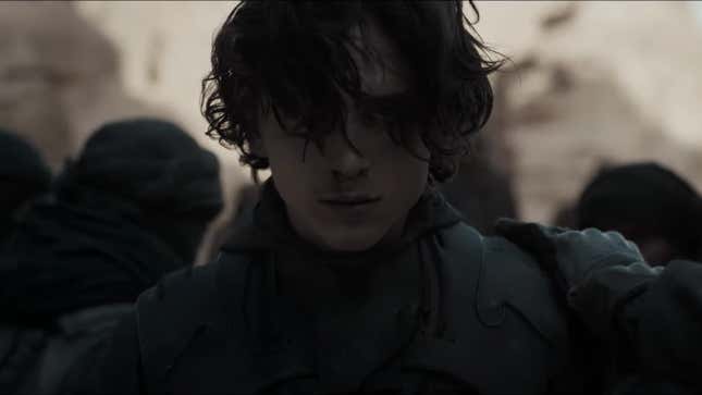 Image for article titled Ranking Timothee Chalamet's Many Brooding Faces in the New Dune Trailer