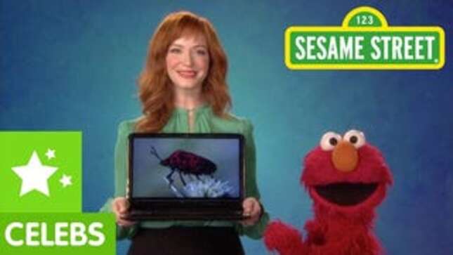 Christina Hendricks and Elmo Explain Tech to Today's Embattled Youth