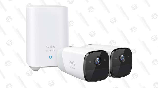 eufyCam 2, 2-Camera Indoor/Outdoor Wire-Free 1080p | $300 | Best Buy