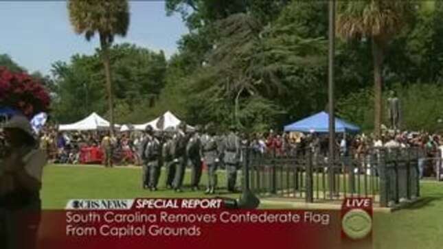 Watch South Carolina's Confederate Flag Get Taken Down, For Good