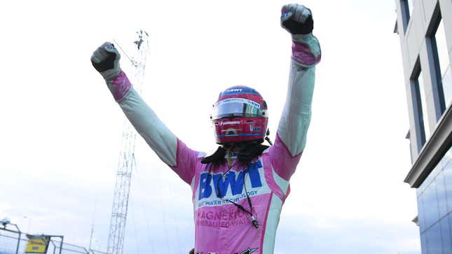 Image for article titled Canadian Lance Stroll Takes His First-Ever F1 Pole Position At Turkish GP