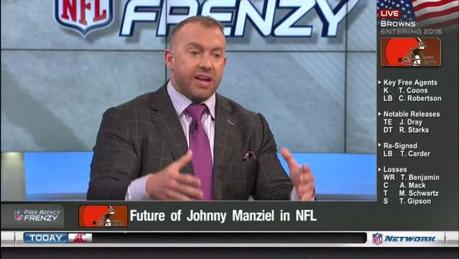 NFL Network's Heath Evans Calls For Roger Goodell To Blackball Johnny Manziel