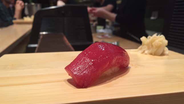This is a very nice piece of sushi I enjoyed once (Image: Ryan F. Mandelbaum)