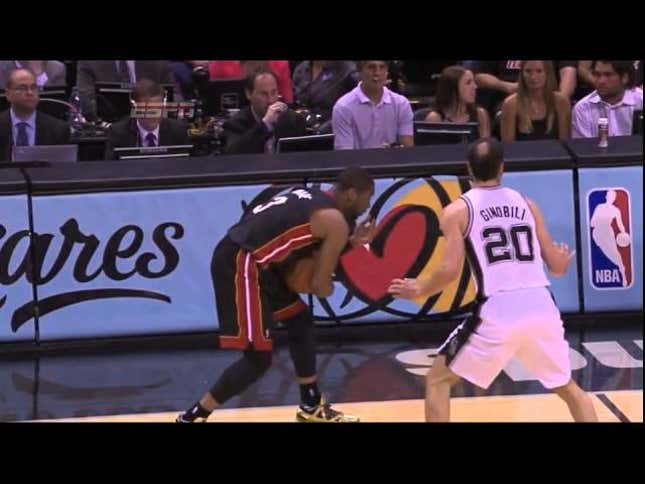 Dwyane Wade Fined $5,000 For This Ridiculous Flop