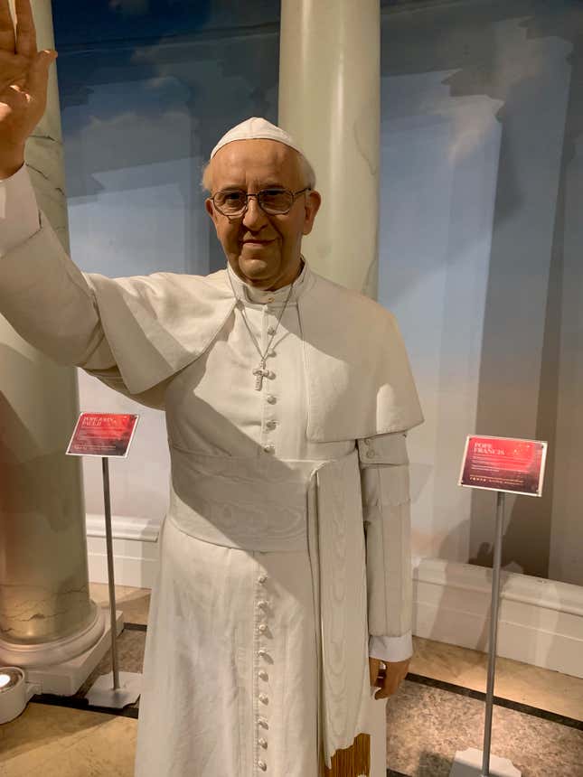 Image for article titled Sussing Out the Most Haunted Wax Figures At Madame Tussauds