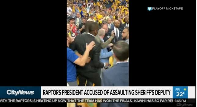 Image for article titled Raptors Exec Masai Ujiri Outed as the Real Racist After White Cop Accuses Him of &#39;Racial Animus&#39;, &#39;Anti-Law Enforcement Prejudices&#39;